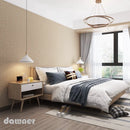 Papel De Parede Autoadesivo De 10M Pvc Padrão De Linho