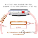 Anel para Relógio Pulseira De Silicone Acessórios De Jóias