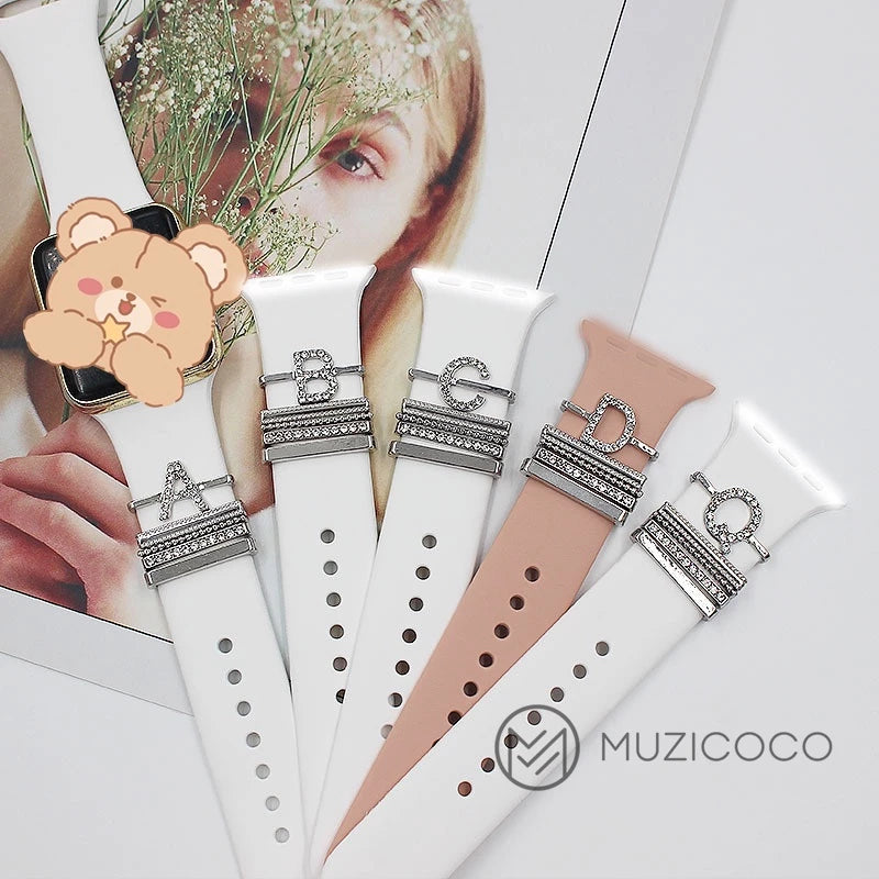 Anel para Relógio Pulseira De Silicone Acessórios De Jóias