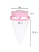 Filtro Flutuante Coletor Fiapos Tira Pelo Maquina De Lavar Reutilizável