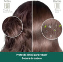 Escova Alisadora Bivolt 5 em 1 - Alisa, Hidrata, Modela, Alinha e Anti-Frizz
