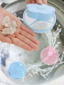 Filtro Flutuante Coletor Fiapos Tira Pelo Maquina De Lavar Reutilizável