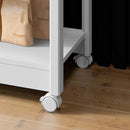 Aparador Carrinho Chá Ditália 2 Gavetas