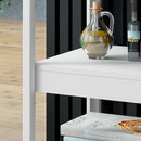 Aparador Carrinho Chá Ditália 2 Gavetas