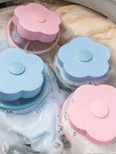 Filtro Flutuante Coletor Fiapos Tira Pelo Maquina De Lavar Reutilizável