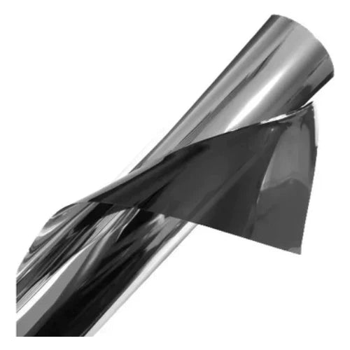 Insulfilm Espelhado Prata 0,75x2,0m Residencial E Automotivo