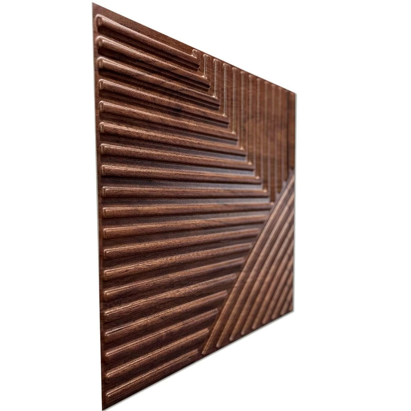 10 Placas PVC UV 3d Revestimento De Parede Decorativa Colorida Ripada Abstrata 50cm