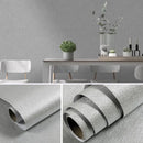 Papel De Parede Autoadesivo De 10M Pvc Padrão De Linho