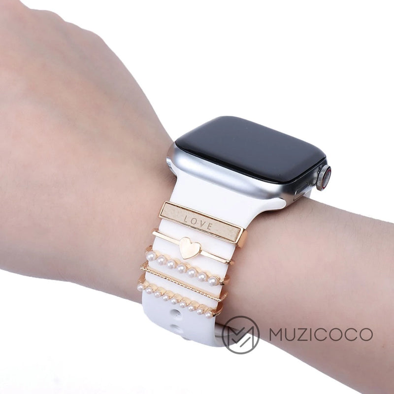 Anel para Relógio Pulseira De Silicone Acessórios De Jóias