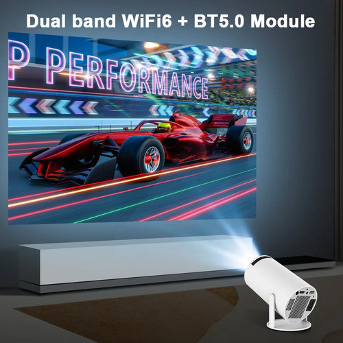 Projetor Portátil 4k Hd Android 11.0 Smart Wifi 5g Bluetooth