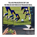 Projetor Portátil 4k Hd Android 11.0 Smart Wifi 5g Bluetooth