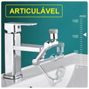 Bico de Torneira Extensor Flexível Jato Arejador Cozinha Chuveirinho Pia Cozinha Banheiro Articulado