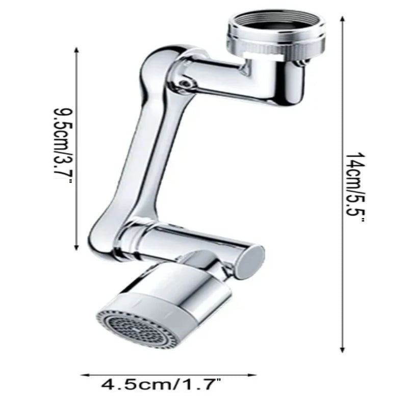 Bico de Torneira Extensor Flexível Jato Arejador Cozinha Chuveirinho Pia Cozinha Banheiro Articulado