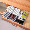 Kit Organizador de Gaveta Porta Talheres Facas