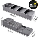 Kit Organizador de Gaveta Porta Talheres Facas