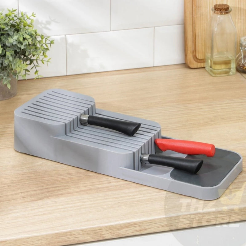 Kit Organizador de Gaveta Porta Talheres Facas