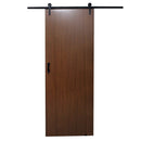 Porta de Madeira Celeiro Sobrepor 215x90cm Melamínica Mdf Ultra Mgm