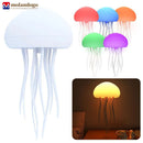 Milandogo Controle De Voz Lâmpada De Água-Viva Dançante Mesa De Mudança Luz Noturna De Cor Atmosfera Aniversário Dia Dos